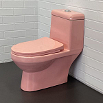 Детский унитаз-моноблок Comforty 2311P 28*50 розовый c крышкой-сиденьем микролифт Детский унитаз-моноблок Comforty 2311P 28*50 розовый c крышкой-сиденьем микролифт