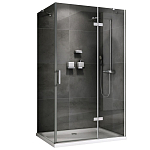 Душевой уголок ABBER Zart AG08110-S101 110*100*195 L/R без поддона Душевой уголок ABBER Zart AG08110-S101 110*100*195 L/R без поддона