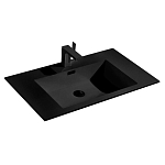 Мебельная раковина Vincea VCB-13800B 80*48 черная (приобретается в комплекте с тумбой)