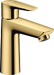 Смеситель Hansgrohe Talis E 71710990 для раковины с донным клапаном золото Смеситель Hansgrohe Talis E 71710990 для раковины с донным клапаном золото