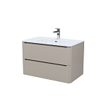 Тумба с раковиной Iddis Edifice 80 капучино Soft Touch (тактильный матовый) подвесная Тумба с раковиной Iddis Edifice 80 капучино Soft Touch (тактильный матовый) подвесная