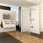 Ravak Душевая перегородка Ravak ST Walk-in Wall 120*200 профиль глянцевый хром, стекло Transparent без поддона Ravak Душевая перегородка Ravak ST Walk-in Wall 120*200 профиль глянцевый хром, стекло Transparent без поддона