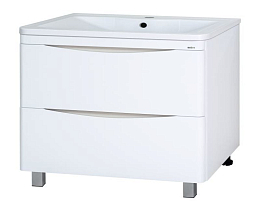 Тумба с раковиной Misty Атлантик 100 белая