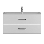 Тумба под раковину Uperwood Foster 100 белая матовая