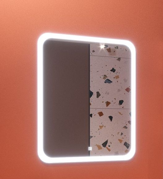 Зеркало Эстет Kare Luxe 60 с Led подсветкой